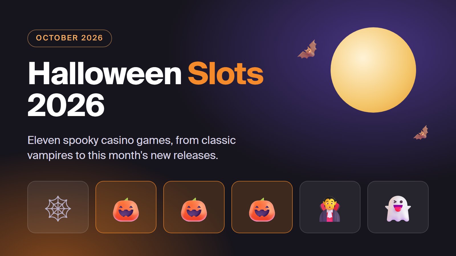 Halloween Slots 2026: The Spookiest Casino Games to Explore This October