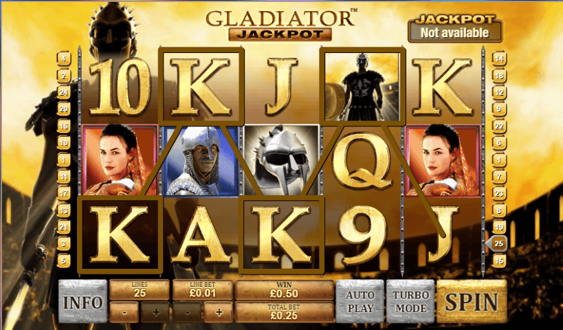 Gladiator Slot gameplay