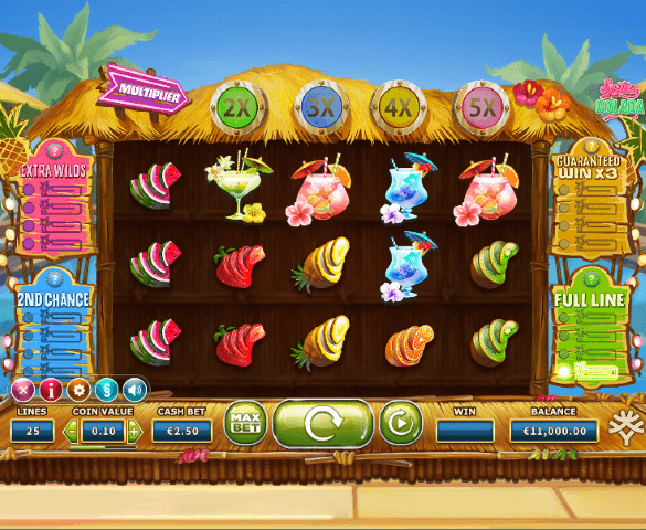 Spina Colada Slot gameplay