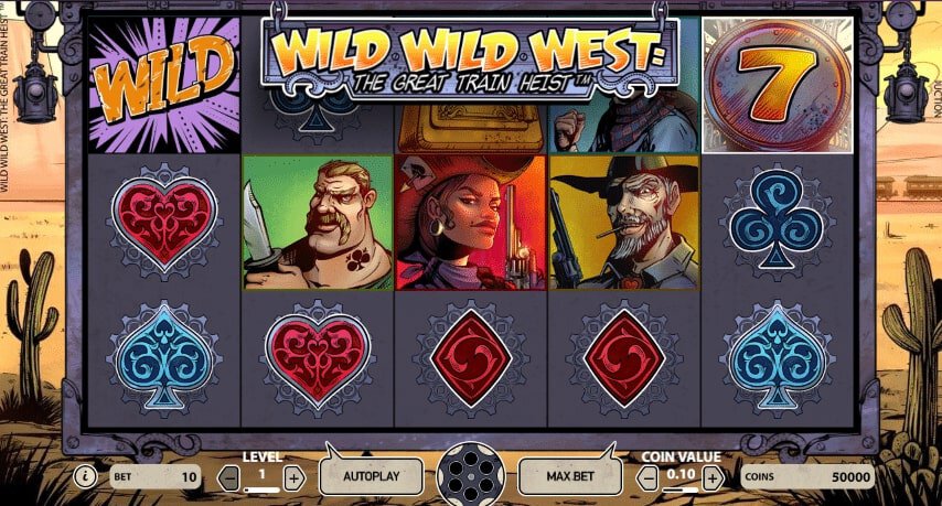 Wild Wild West Slot gameplay