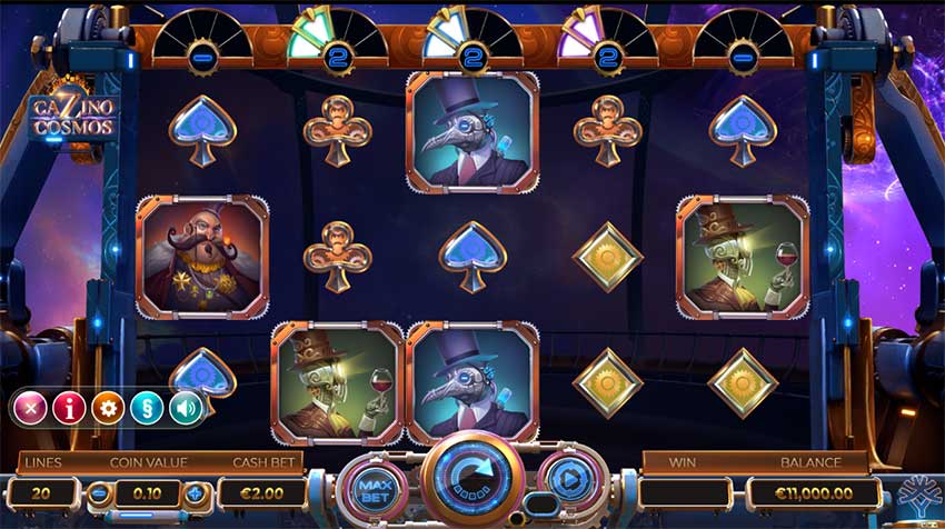 Cazino Cosmos Slot gameplay