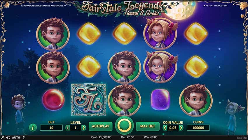 Fairytale Legends: Hansel and Gretel Slot gameplay
