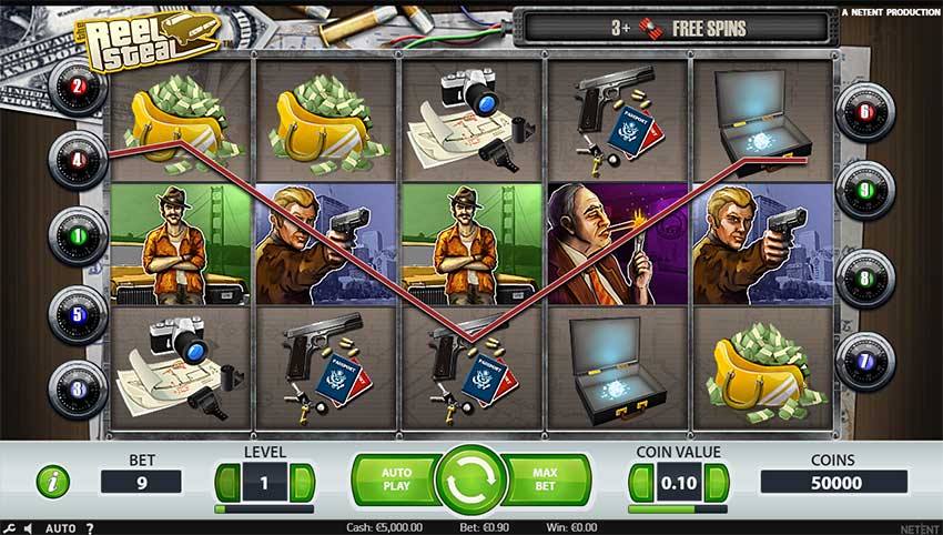 Reel Steal Slot gameplay