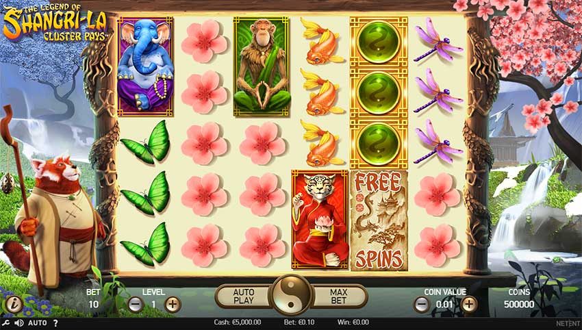 Shangri la Slot gameplay