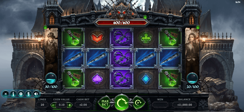 Wolf Hunters Slot gameplay