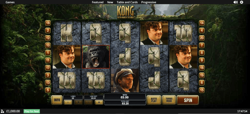 King Kong Slot gameplay