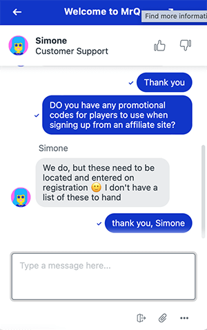mrq casino chat