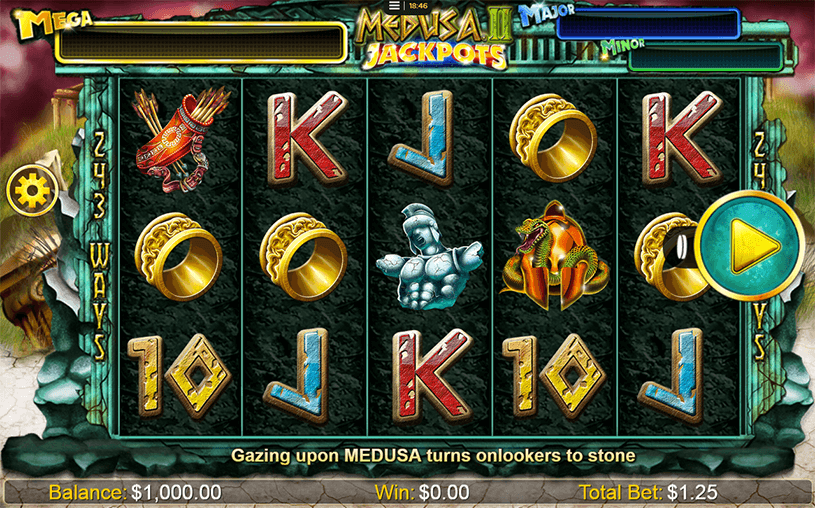 Medusa 2 Jackpots Slot
