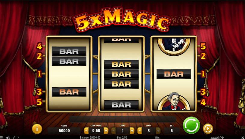 5 x Magic Slot gameplay