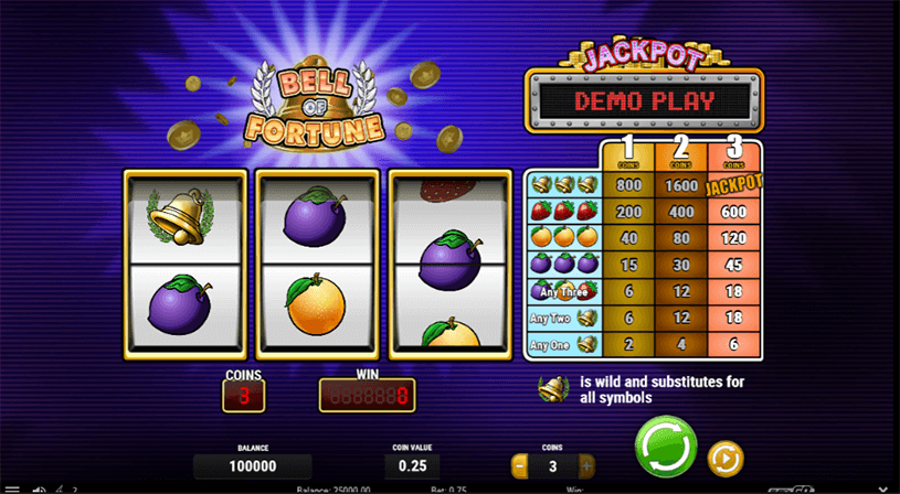 Bell of Fortune Slot gameplay