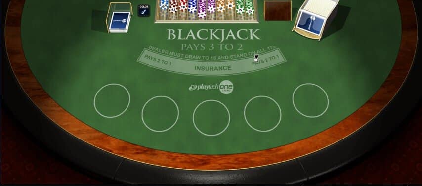 Blackjack UK gameplay