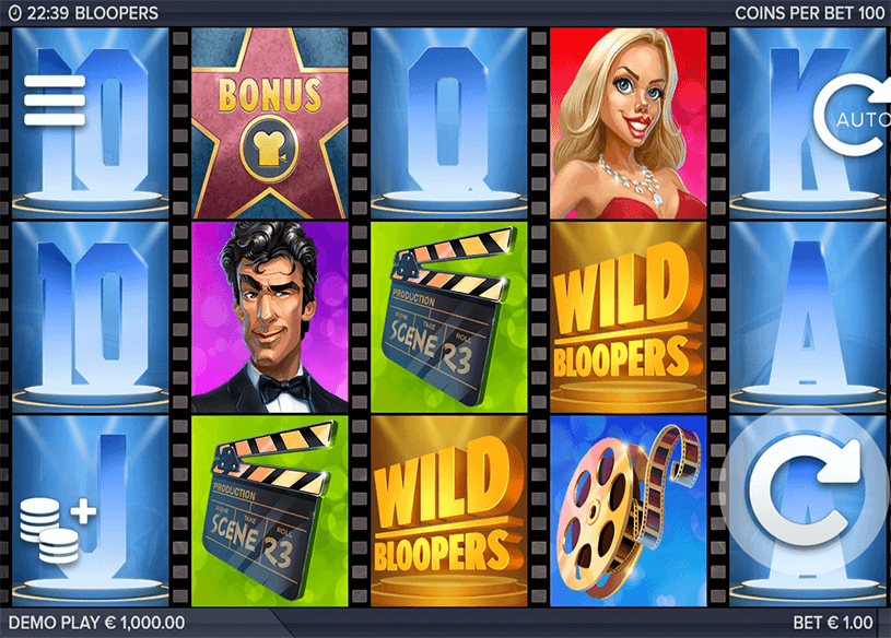 Bloopers Slot gameplay