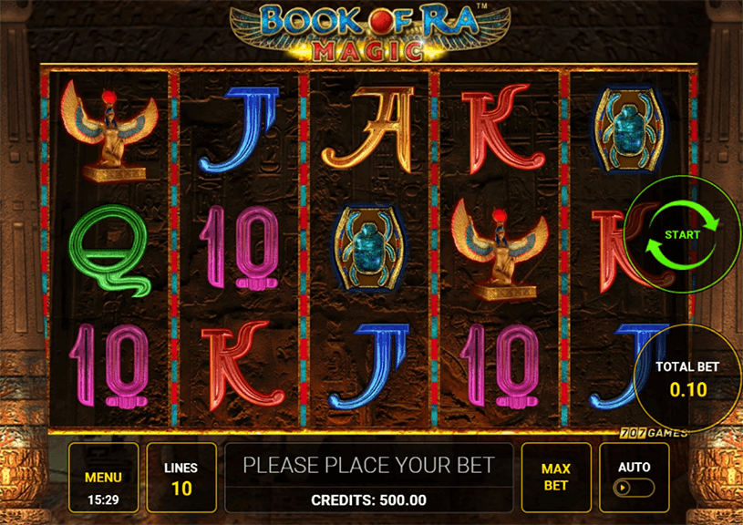 Book of Ra Magic gameplay