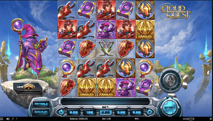 Cloud Quest Slot gameplay