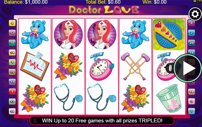 Doctor Love Slot gameplay