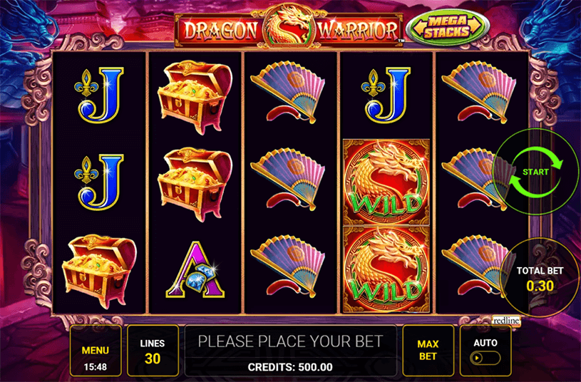 Dragon Warrior Slot gameplay