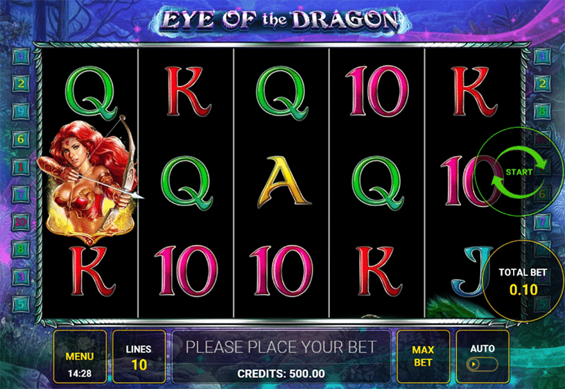 Eye of the Dragon Slot gameplay