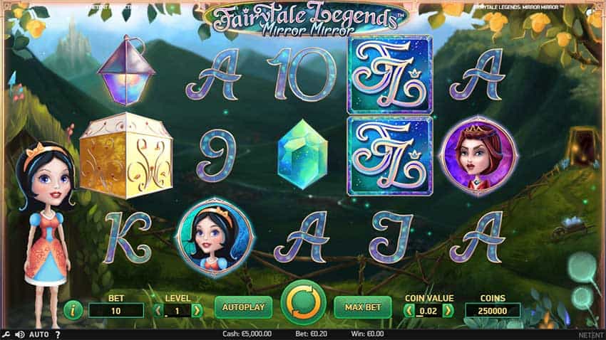 Fairytale Legends: Mirror Mirror Slot gameplay