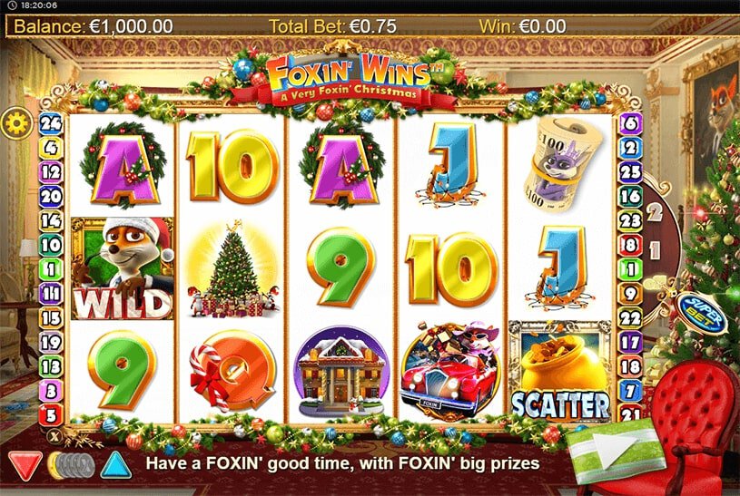 Foxin' Wins Slot gameplay