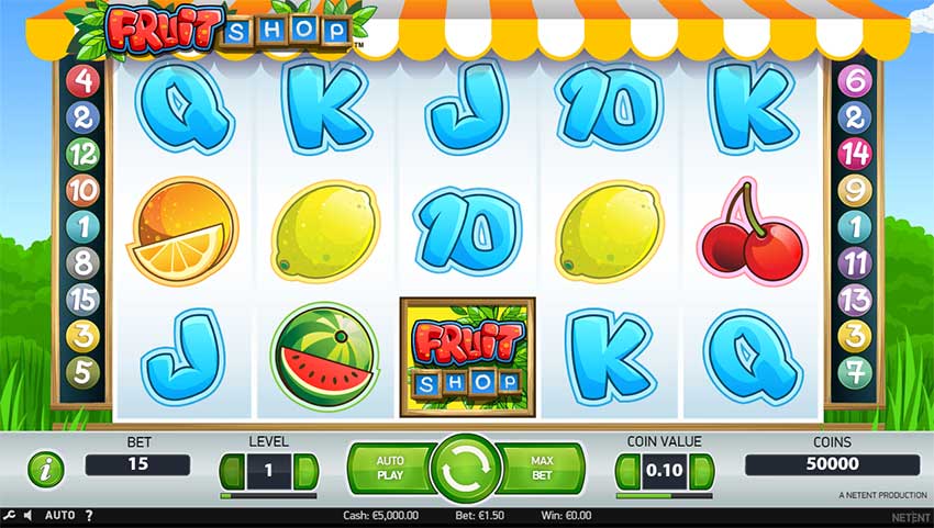 Fruit Shop Slot gameplay