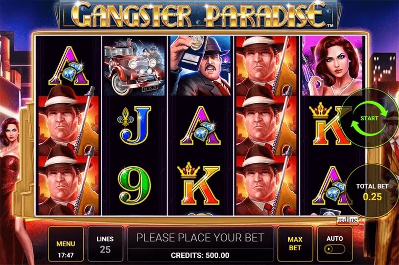 Gangster Paradise Slot gameplay