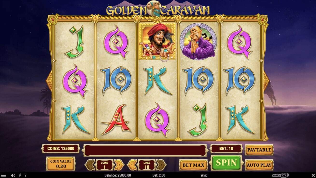 Golden Caravan Slot gameplay