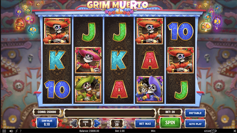 Grim Muerto Slot gameplay