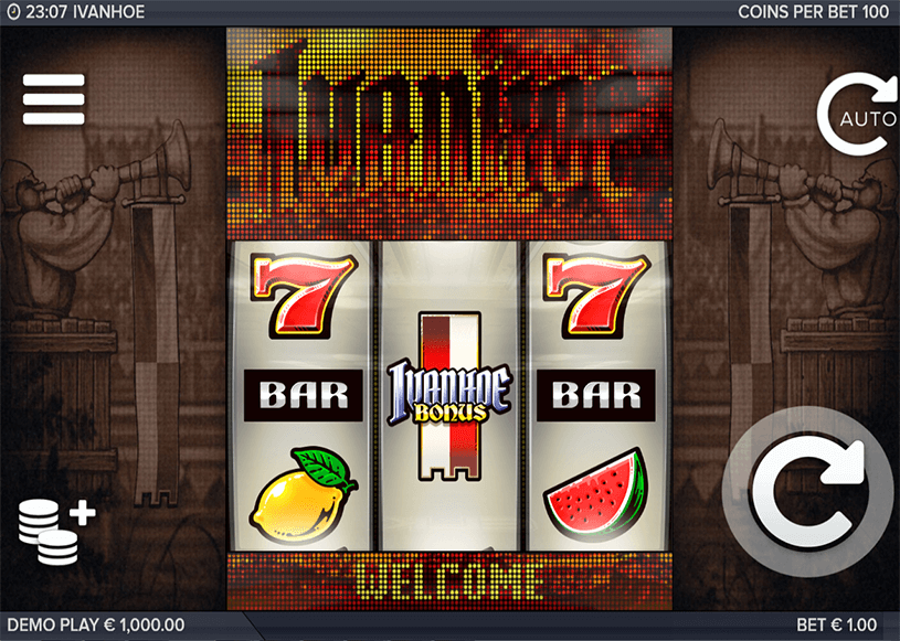 Ivanhoe Slot gameplay