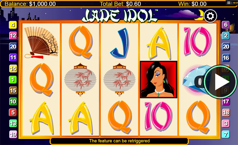 Jade Idol Slot gameplay