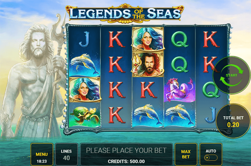 Legends of the Seas Slot gameplay