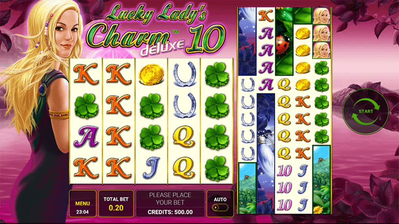 Lucky Lady Charm Slot gameplay