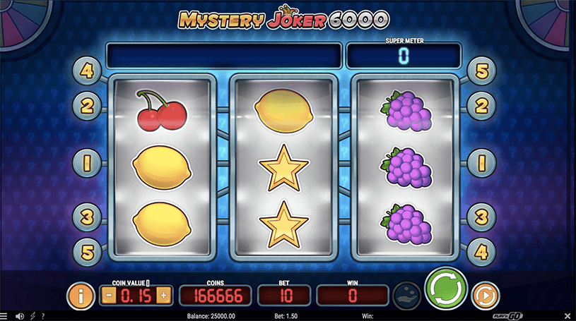 Mystery Joker 6000 Slot gameplay