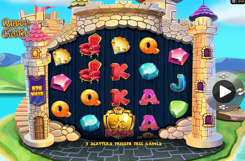 Queen of the Castle Slot gameplay