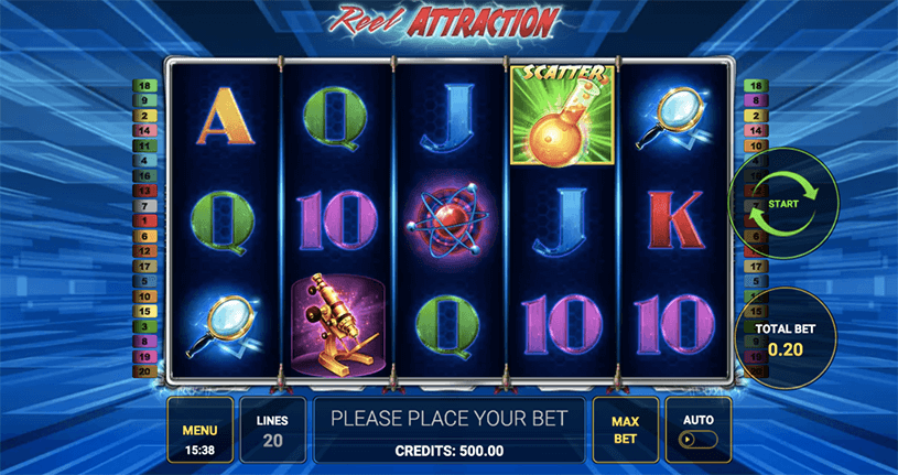 Reel Attraction Slot gameplay