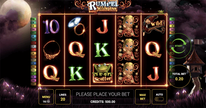 Rumpel Wildspins Slot gameplay