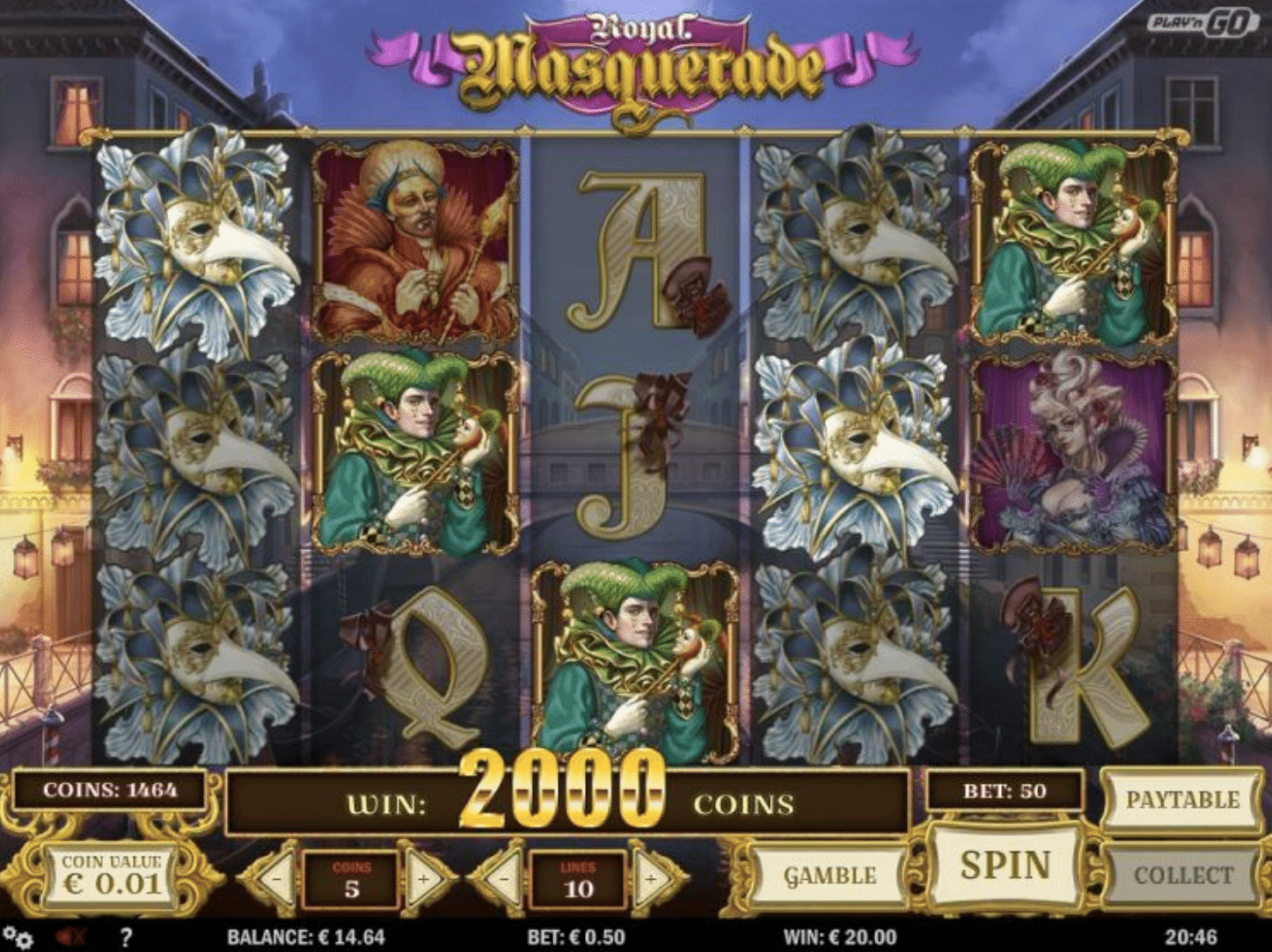 Royal Masquerade Slot gameplay