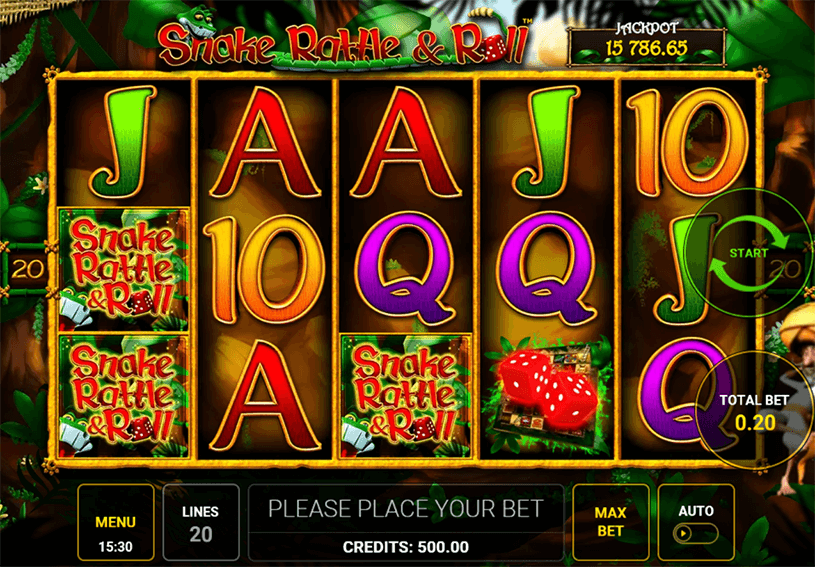 Snake Rattle & Roll gameplay