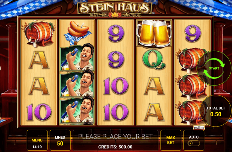 Stein Haus Slot gameplay