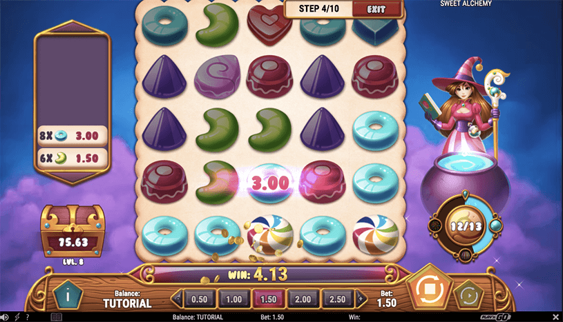 Sweet Alchemy Slot gameplay