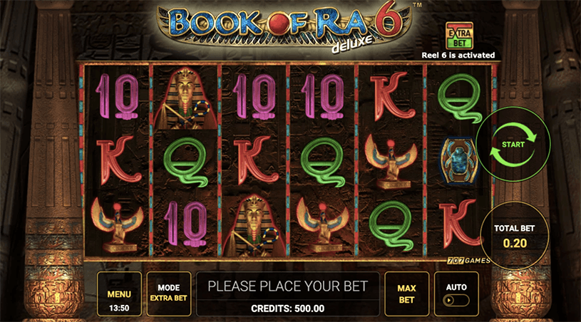 Book Of Ra Deluxe 6 gameplay