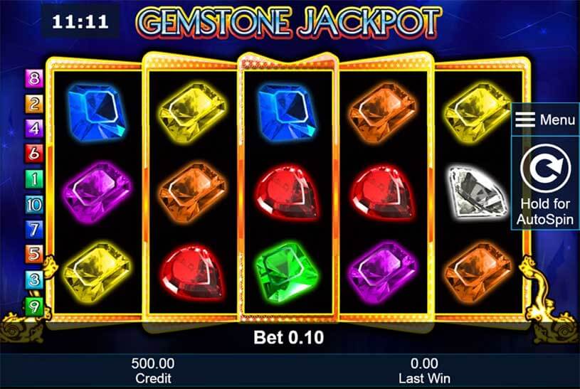 Gemstone Jackpot gameplay