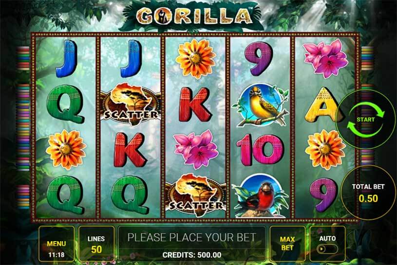 Gorilla Slot gameplay
