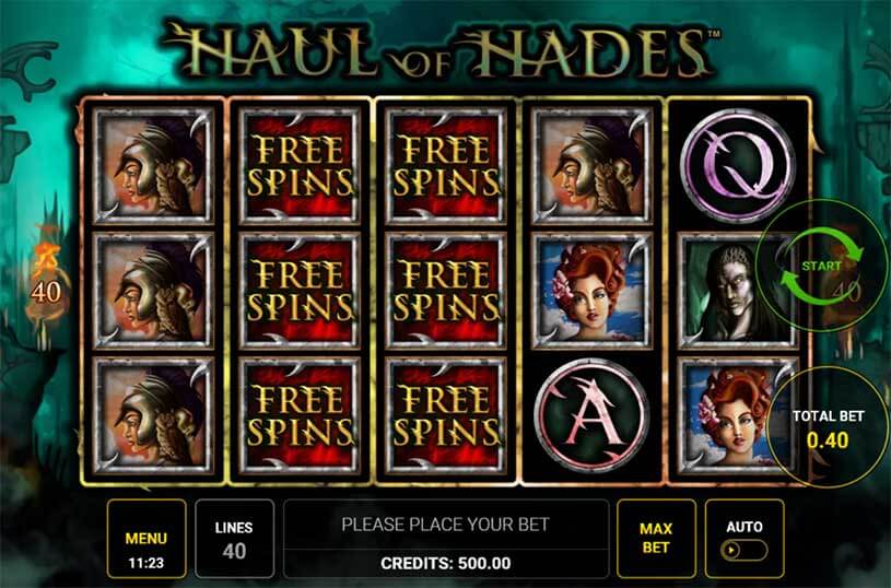 Haul of Hades Slot gameplay