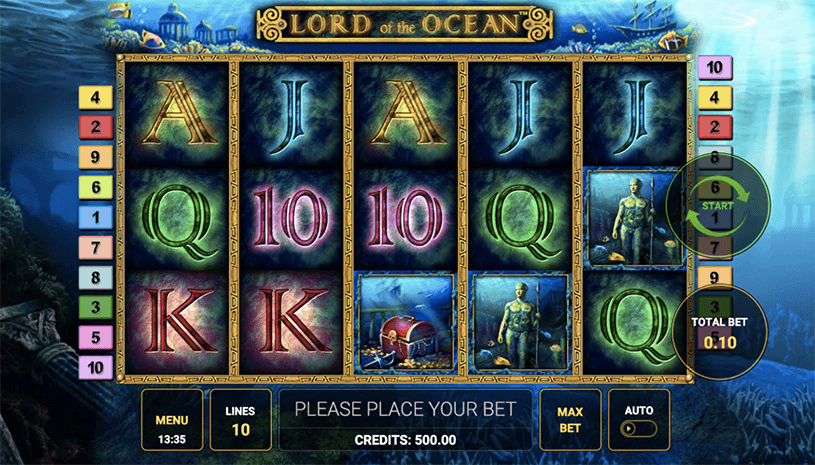 Lord of the Ocean Slot gameplay