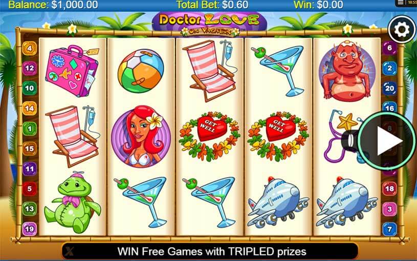 Dr. Love on Vacation gameplay
