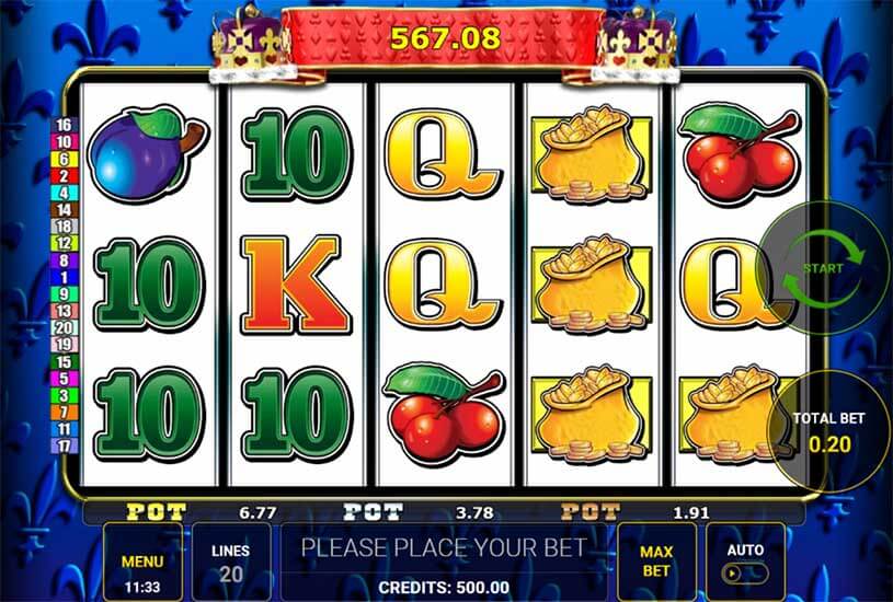Reel King Potty Slot gameplay
