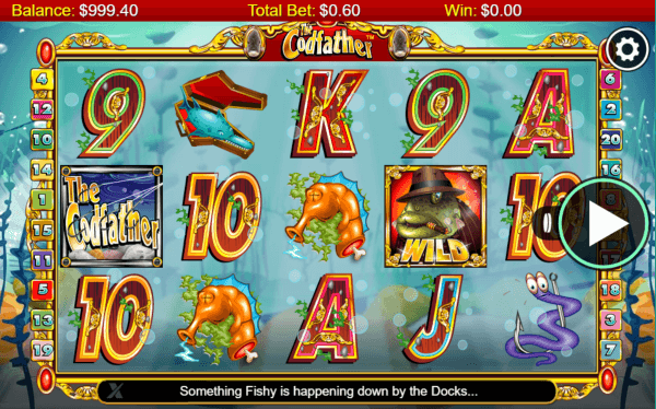 The Codfather Slot gameplay