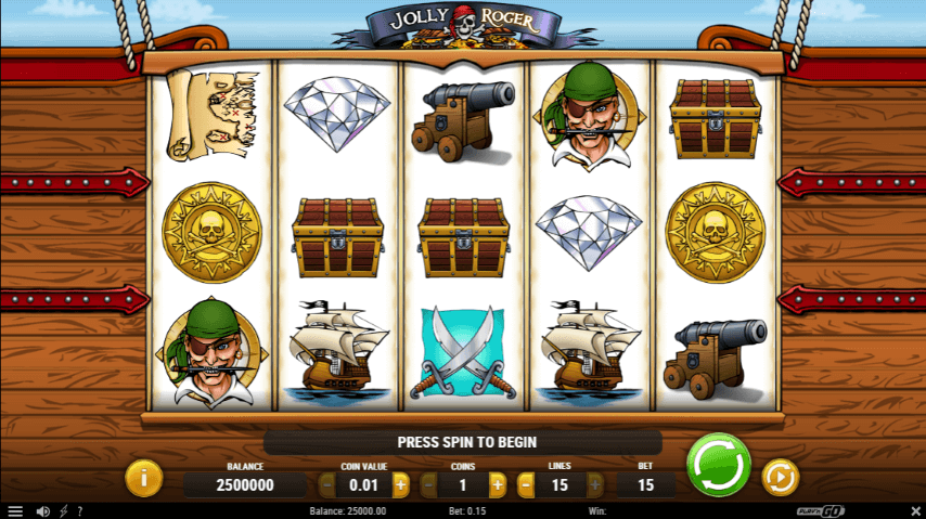 Jolly Roger Slot gameplay