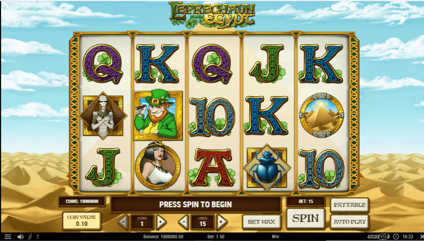 Leprechaun Goes Egypt Slot gameplay