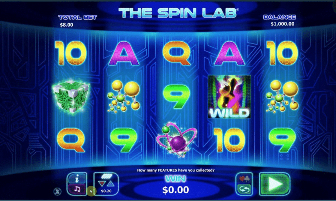 The Spin Lab Slot gameplay